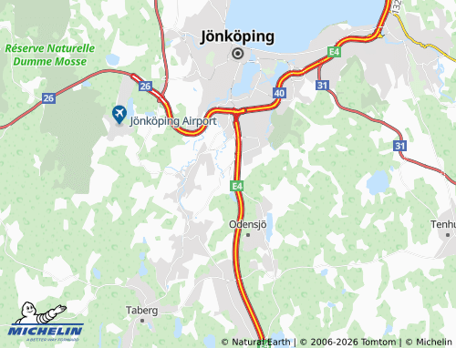 MICHELIN Lockebo map - ViaMichelin