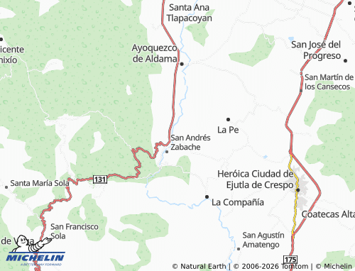 MICHELIN-Landkarte Segunda - ViaMichelin