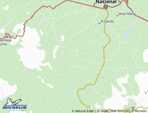 Mapa MICHELIN Santa Bárbara - ViaMichelin