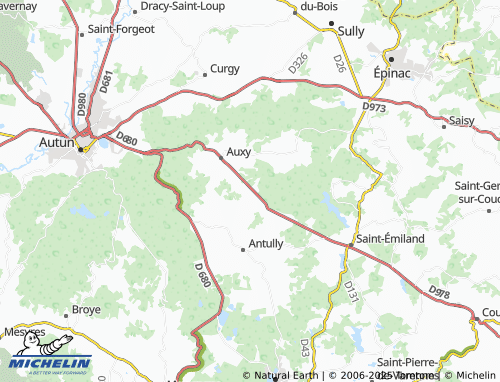 MICHELIN-Landkarte Celle-d'En-Haut - ViaMichelin