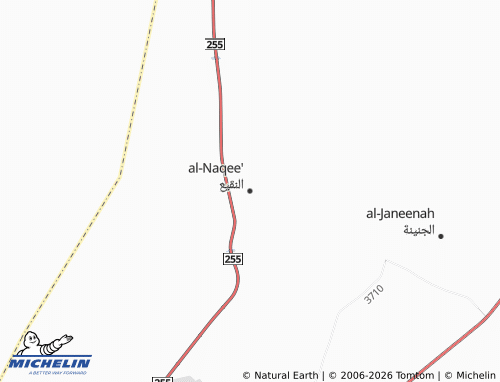 MICHELIN-Landkarte al-Naqee' - ViaMichelin