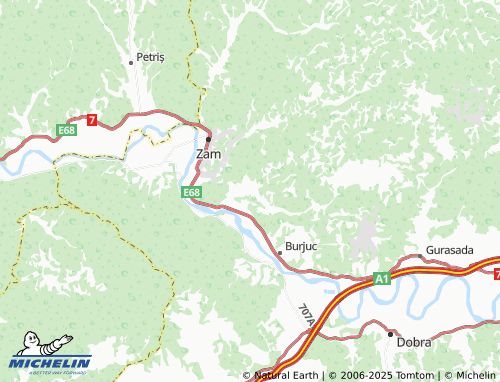 MICHELIN Glodghilești map - ViaMichelin