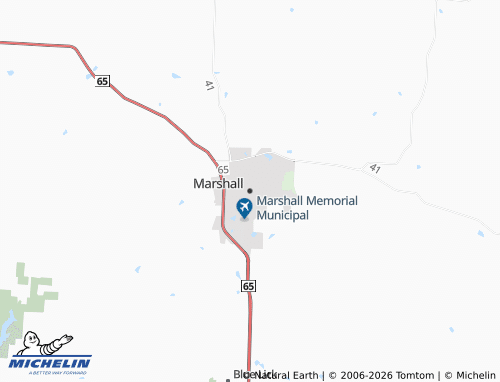 Mappa MICHELIN Marshall - ViaMichelin