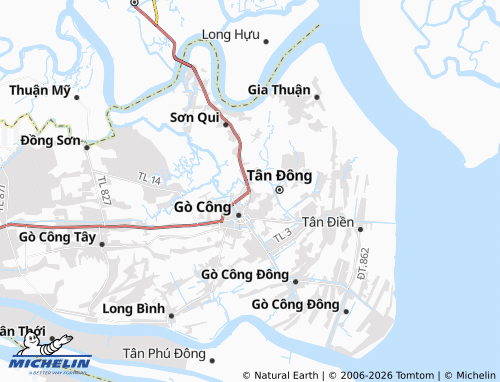 Mapa MICHELIN Long Hưng - ViaMichelin