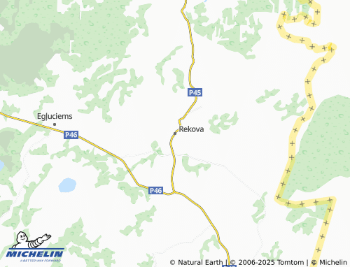 MICHELIN Rekova map - ViaMichelin