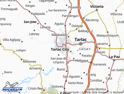 MICHELIN San Pablo map - ViaMichelin