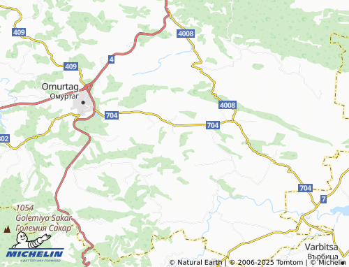MICHELIN-Landkarte Dolno Kozarevo - ViaMichelin