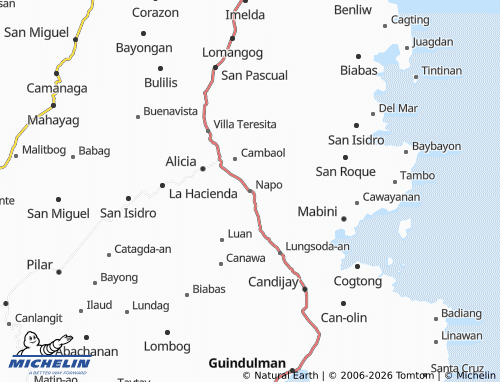 Mappa MICHELIN Napo - ViaMichelin