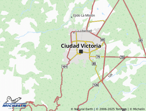 MICHELIN Puerta de Cofrades map - ViaMichelin