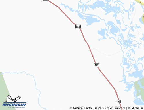MICHELIN-Landkarte Kavel Sinntiane - ViaMichelin