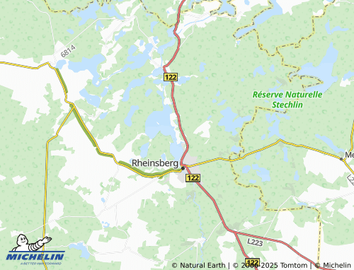 MICHELIN Hohenelse map - ViaMichelin
