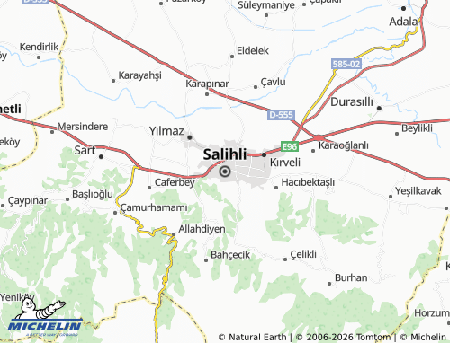 MICHELIN Salihli map - ViaMichelin
