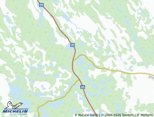 MICHELIN-Landkarte Abborrträsk - ViaMichelin