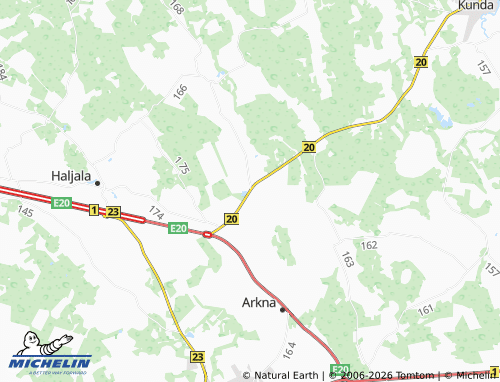 Mapa MICHELIN Essu - ViaMichelin