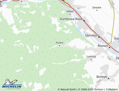 Mappa MICHELIN Poieni - ViaMichelin