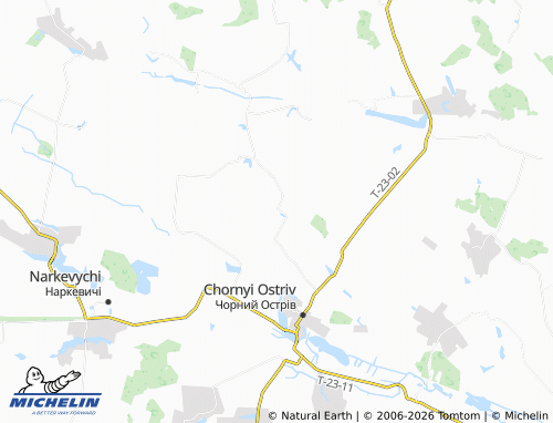 Mapa MICHELIN Katerynivka - ViaMichelin