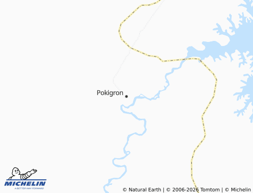 MICHELIN-Landkarte Pokigron - ViaMichelin