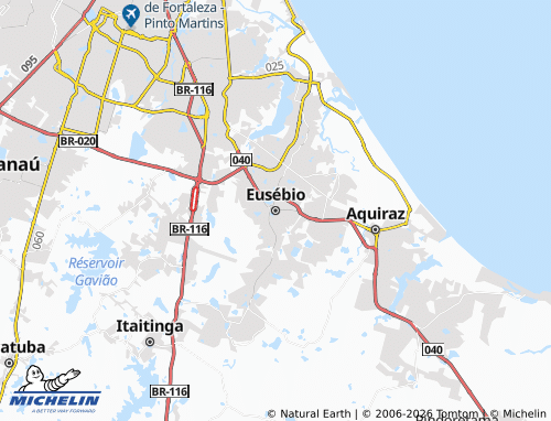 MICHELIN Eusébio map - ViaMichelin