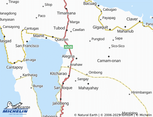 MICHELIN Alegria map - ViaMichelin