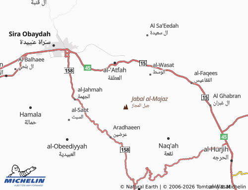 Mapa MICHELIN Al Dakeen - ViaMichelin