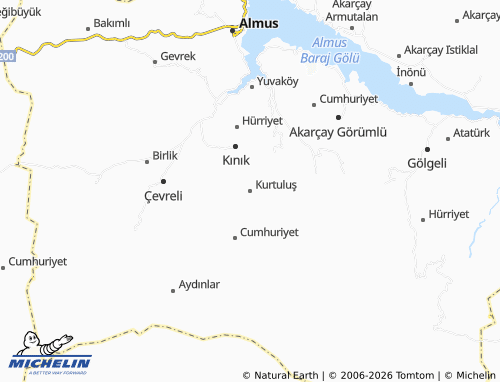 MICHELIN Kurtuluş map - ViaMichelin