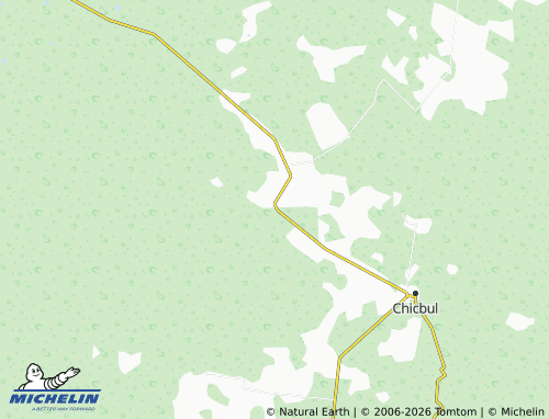 Mapa MICHELIN Chekubul - ViaMichelin