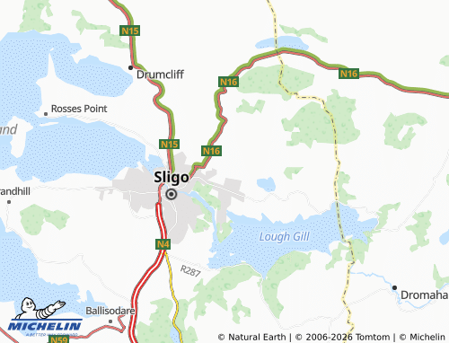 Mappa MICHELIN Clogherevagh - ViaMichelin