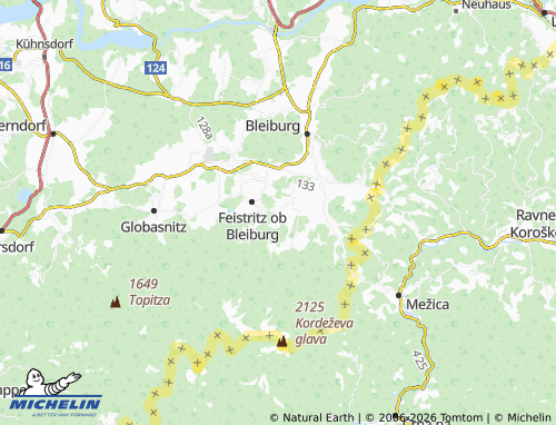 Mapa MICHELIN Dolintschitschach - ViaMichelin