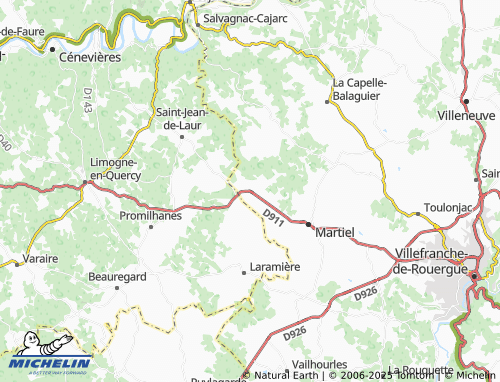 Carte MICHELIN Marroule - ViaMichelin