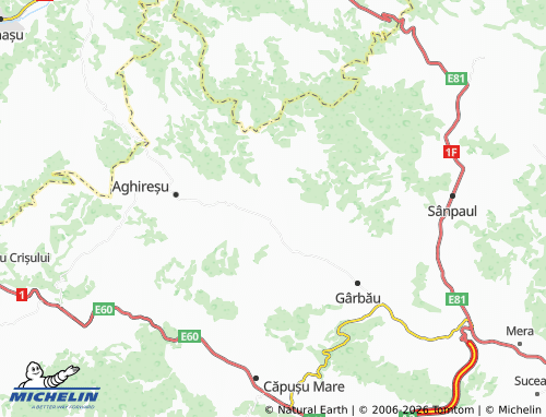 Mappa MICHELIN Băgara - ViaMichelin