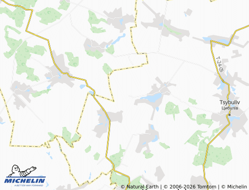 MICHELIN Novosilka map - ViaMichelin