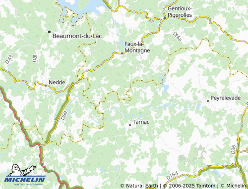 Mapa MICHELIN Chatain - ViaMichelin