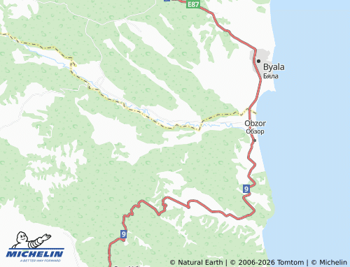 Mappa MICHELIN Priseltsi - ViaMichelin