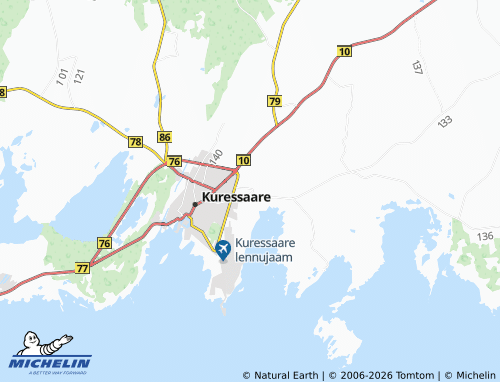 MICHELIN-Landkarte Kudjape - ViaMichelin