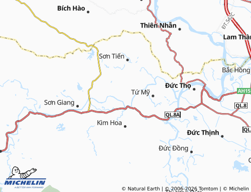 Mapa MICHELIN Sơn Ninh - ViaMichelin