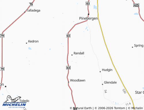 Mappa MICHELIN Randall - ViaMichelin
