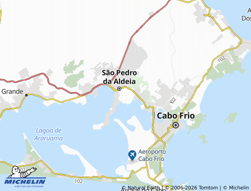 Mappa MICHELIN Nova São Pedro - ViaMichelin