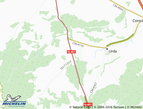 MICHELIN La Lora map - ViaMichelin