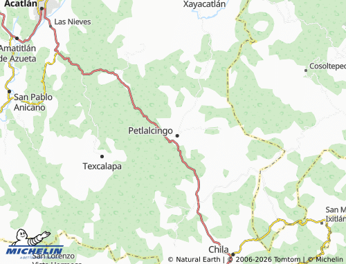MICHELIN San José map - ViaMichelin