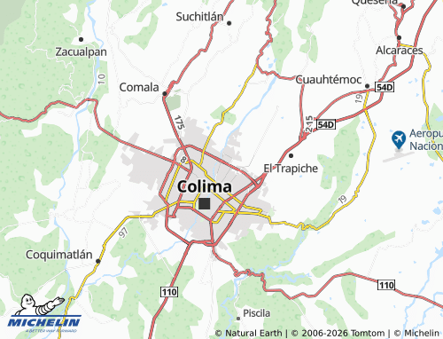 Mappa MICHELIN Residencial Santa Bárbara - ViaMichelin