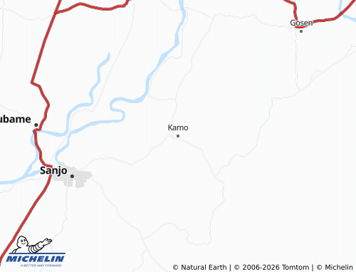 Mappa MICHELIN Kamo - ViaMichelin