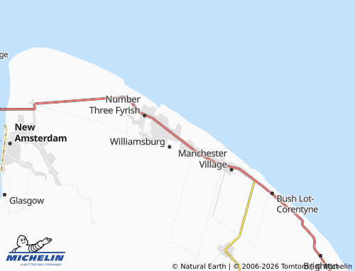 MICHELIN Rose Hall map - ViaMichelin