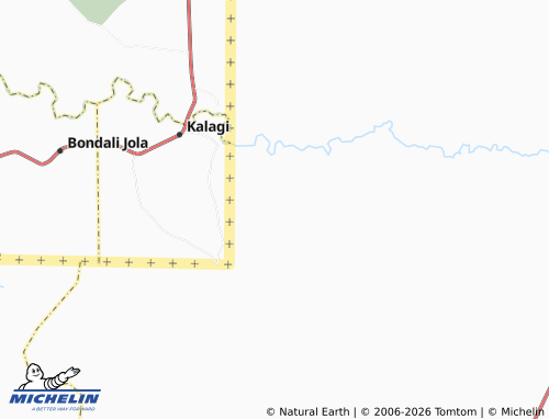 MICHELIN Faraba Peul map - ViaMichelin