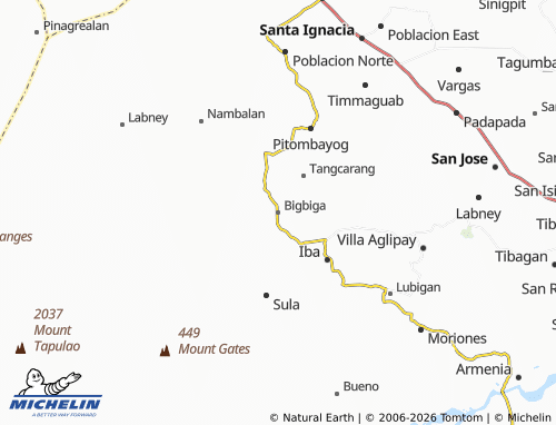 MICHELIN Bigbiga map - ViaMichelin