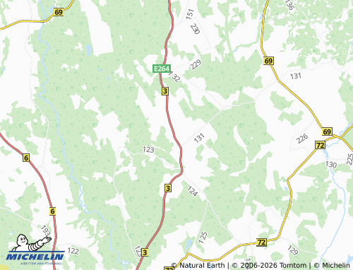 Mappa MICHELIN Õru - ViaMichelin