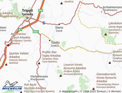 MICHELIN Rizes map - ViaMichelin