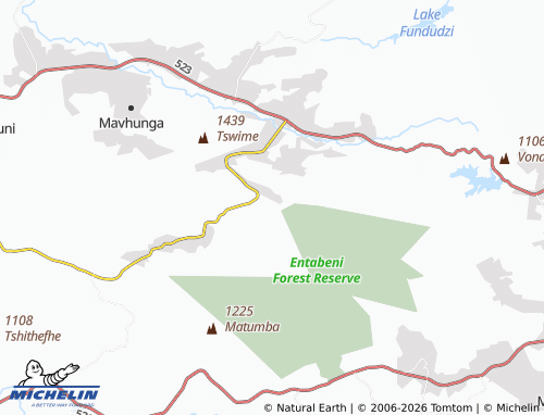 MICHELIN-Landkarte Habagani - ViaMichelin