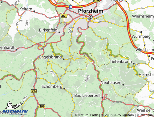 Carte MICHELIN Grunbach - ViaMichelin