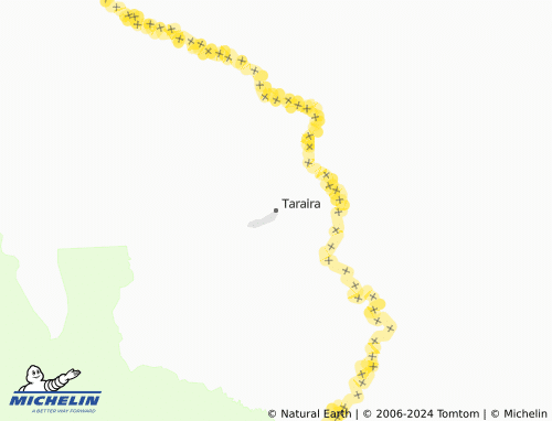 Mapa MICHELIN Taraira ViaMichelin
