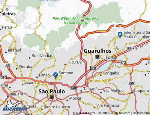 Carte MICHELIN Jaçanã - ViaMichelin